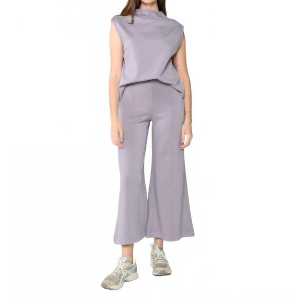 RIPLEY RADER Pants - NEW RIPLEY RADER scuba cropped wide leg pants in silver
